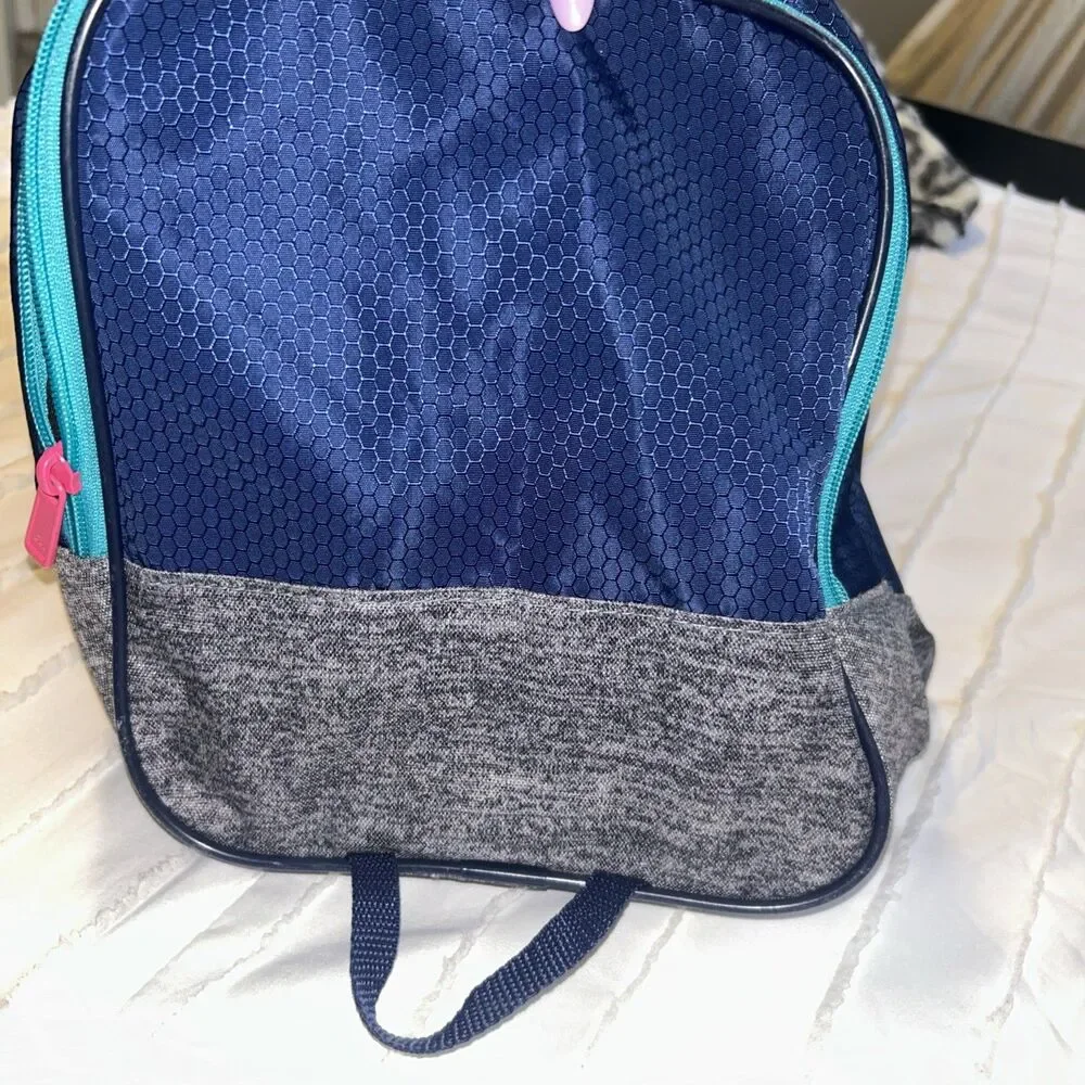 Navy Adidas duffel bag